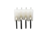Wafer, pitch 2.54mm, DIP right angle type, single row, circuits : 04 pins