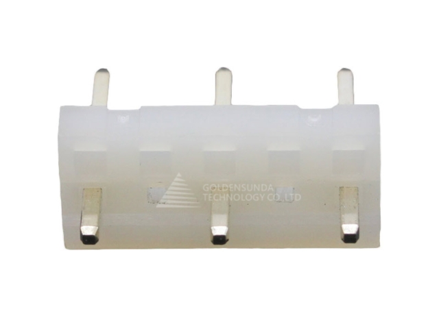 Wafer, pitch 3.96mm, DIP straight type, single row, circuits : 05 pins Wafer, pitch 3.96mm, DIP straight type, single row, circuits : 05 pins