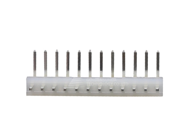 Wafer, pitch 3.96mm, DIP right angle type, single row, circuits : 02 - 16 pins Wafer, pitch 3.96mm, DIP right angle type, single row, circuits : 02 - 16 pins