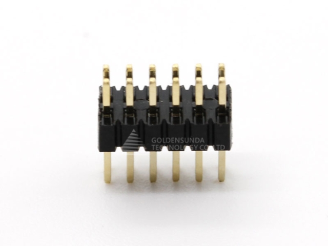 Pin Header, pitch 1.27mm, H=2.00mm, DIP straight type, dual row, circuits : 06 - 100 pins Pin Header, pitch 1.27mm, H=2.00mm, DIP straight type, dual row, circuits : 06 - 100 pins