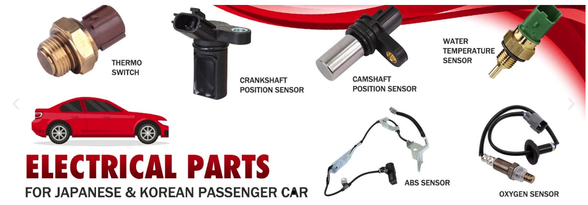 Passenger car Sensor - Oil pressure Sensor / Crankshaft Position Sensor / Camshaft Position Sensor