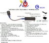 HL-9015铝合金蛇管式调焦距5W LED