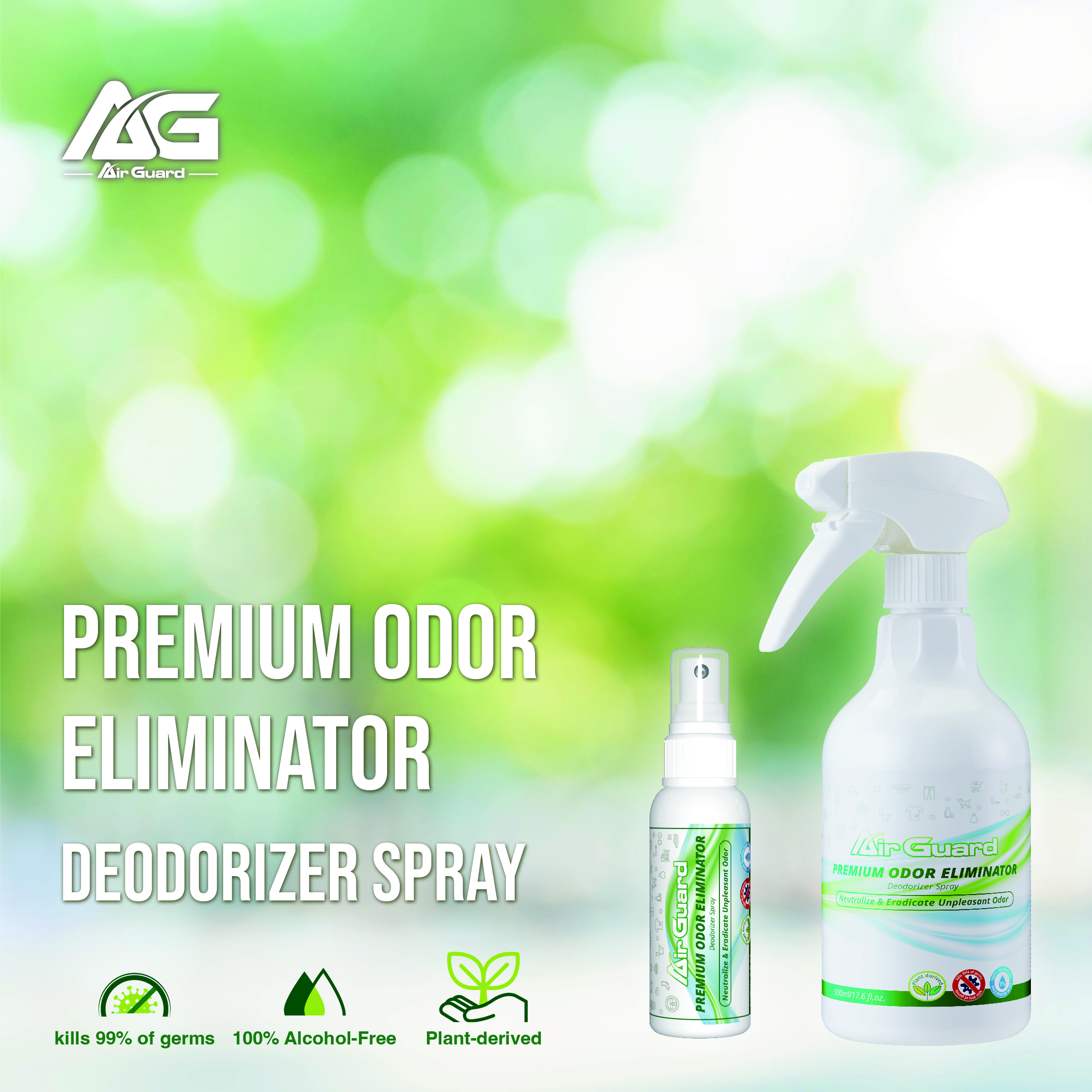 PREMIUM ODOR ELIMINATOR Deodorizer Spray