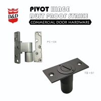 Pivot Hinge and Dust Proof Strike Pivot Hinge and Dust Proof Strike