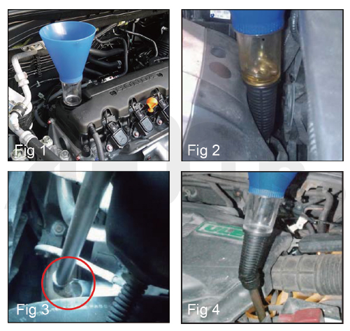 Oil Funnel Set (4Pcs)