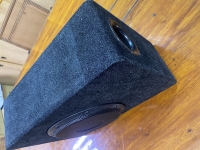 wooden active high output active subwoofer