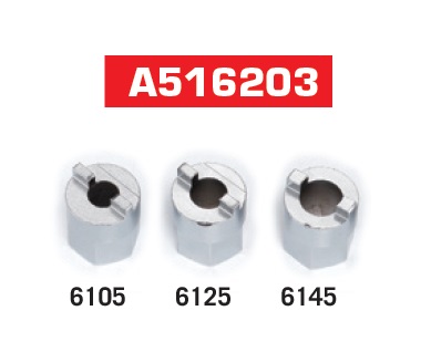 A516203 Drive Nut Set (3 Pcs) A516203 Drive Nut Set (3 Pcs)