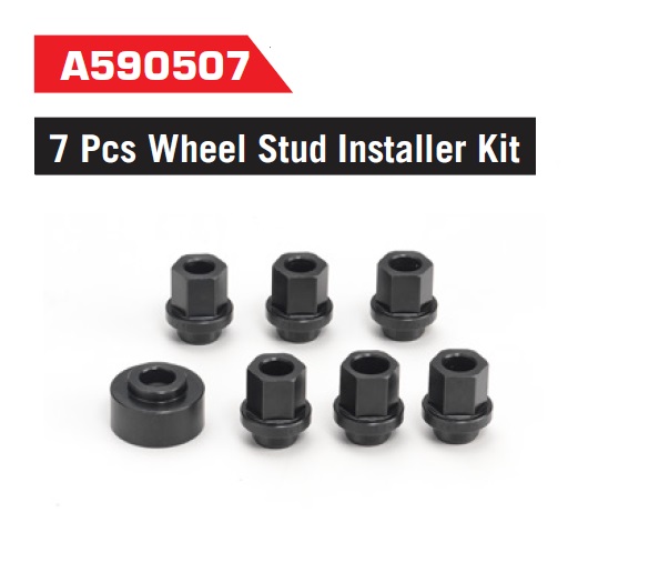 A590507 7 Pcs Wheel Stud Installer Kit