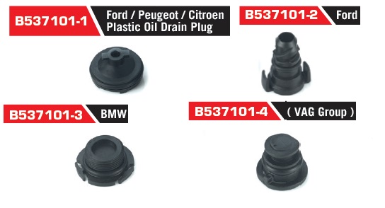 B537101-1 Ford / Peugeot / Citroen Plastic Oil Drain Plug