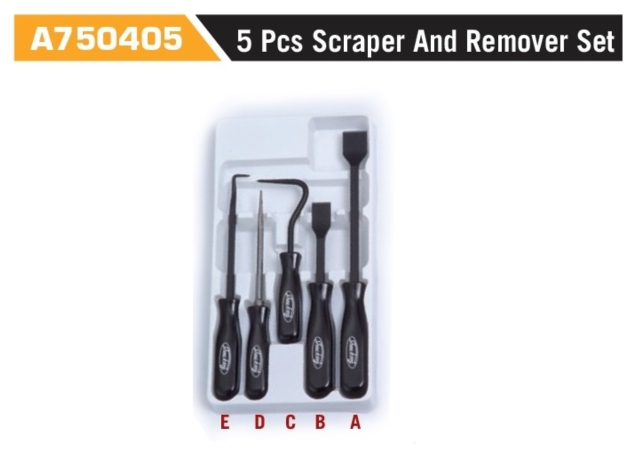 A750405 5 Pcs Scraper And Remover Set A750405 5 Pcs Scraper And Remover Set