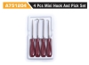 A751204 4Pcs Mini Hook And Pick Set