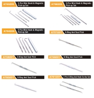 A754205 Pick Set 5 Pcs Mini Hook & Magnetic Pick-up Set A754205 Pick Set 5 Pcs Mini Hook & Magnetic Pick-up Set