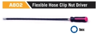 A802 Flexible Hose Clip Nut Driver