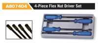 A807404 4-Piece Flex Nut Driver Set