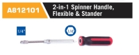 A812101 2-in-1 Spinner Handle, Flexible & Stander