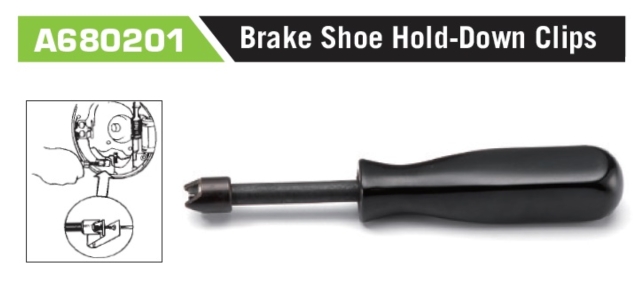 A680201 Brake Shoe Hold-Down Clips
