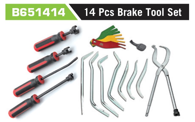 B651414 14 Pcs Brake Tool Set