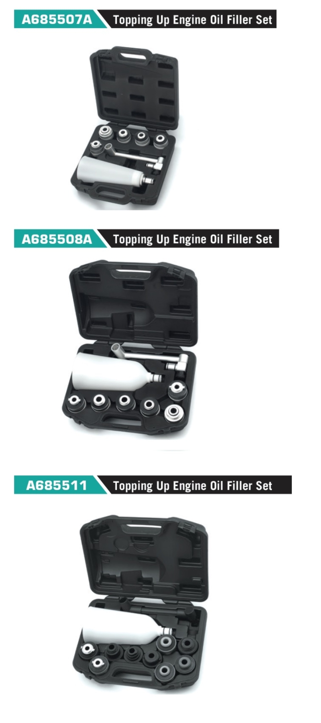 A685511 Topping Up Engine Oil Filler Set A685511 Topping Up Engine Oil Filler Set