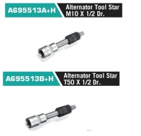 A695513A+H Alternator Tool Star M10 X 1/2 Dr.
