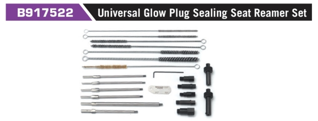 B917522 Universal Glow Plug Sealing Seat Reamer Set • 1 Hook