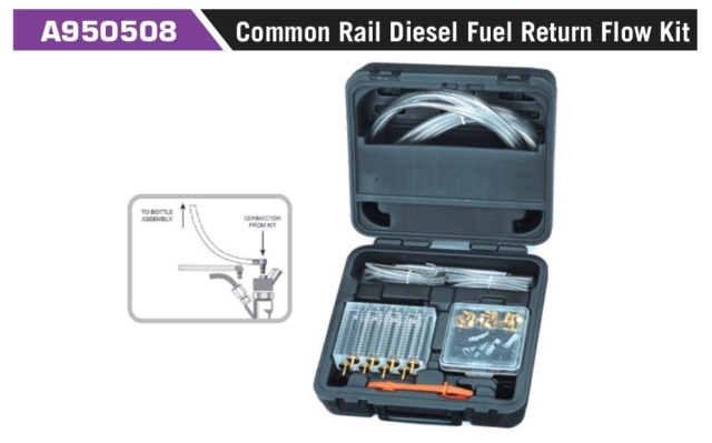 A950508 Common Rail Diesel Fuel Return Flow Kit A950508 Common Rail Diesel Fuel Return Flow Kit