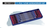 B015011-T 11 PCS T-STAR SCREWDRIVER SET