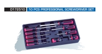 D172510 10 PCS PROFESSIONAL SCREWDRIVER SET D172510 10 PCS PROFESSIONAL SCREWDRIVER SET