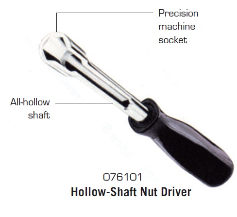 076101 Hollow-Shaft Nut Driver