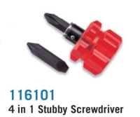 116101 4 in 1 Stubby Screwdriver