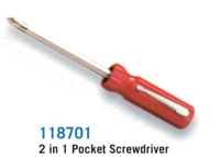 118701 2 in 1 Pocket Screwdriver