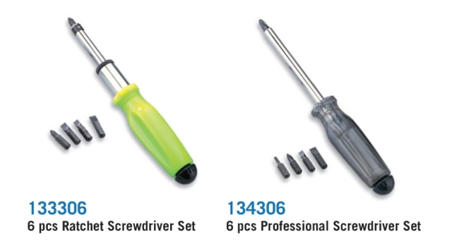 133306/134306 6 pcs Professional Screwdriver Set