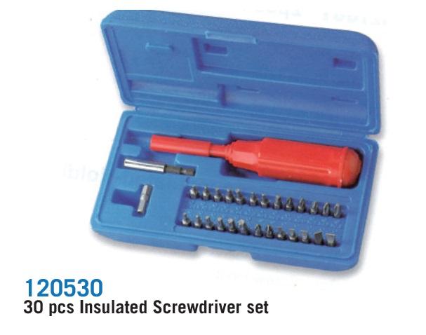 120530 30 pcs Insulated Screwdriver set