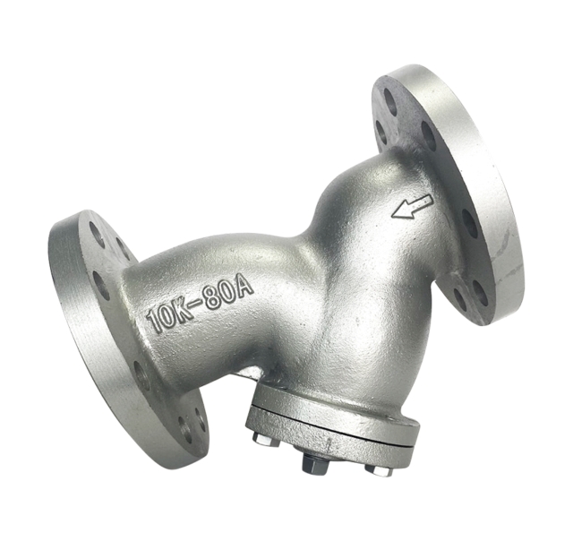 HJV-30 JIS-10K FC Y-type Strainer flange end