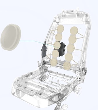 pneumatic lumbar support system