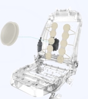 pneumatic lumbar support system