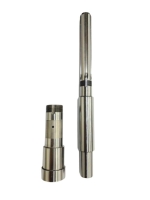 Six-bolt slot shaft