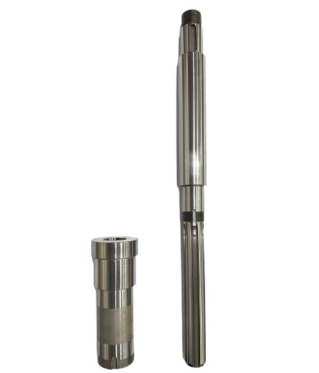 Six-bolt slot shaft Six-bolt slot shaft