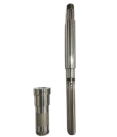 Six-bolt slot shaft