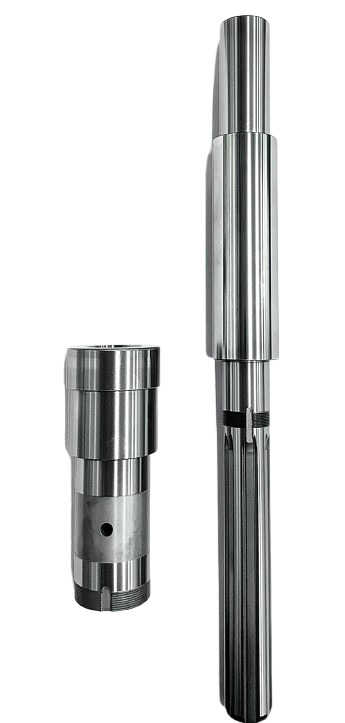 Six-bolt slot shaft Six-bolt slot shaft