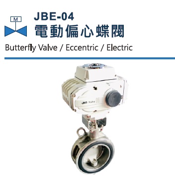 JBE-04  Electric Eccentric Butterfly Valve