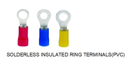 Solderless Insulated Ring Terminals(PVC)