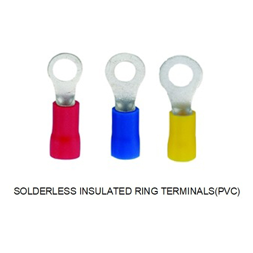 Solderless Insulated Ring Terminals (PVC) | Solderless Terminals | PVC Insulated Ring Terminals Solderless Insulated Ring Terminals (PVC) | Solderless Terminals | PVC Insulated Ring Terminals