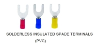 Solderless Insulated Spade Terminals (PVC)