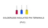 Solderless Insulated Pin Terminals (PVC)