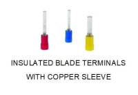 Insulated Blade Terminals with Copper Sleeve