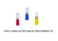 VINYL- Insulated Male Disconnects