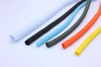 Self-winding textile sleeve