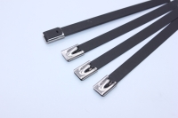 Stainless steel coated cable ties