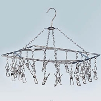 不銹鋼方形衣架-26pcs 不銹鋼方形衣架-26pcs