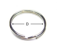 Standard Key Ring / Round Type Key Ring / Split Ring